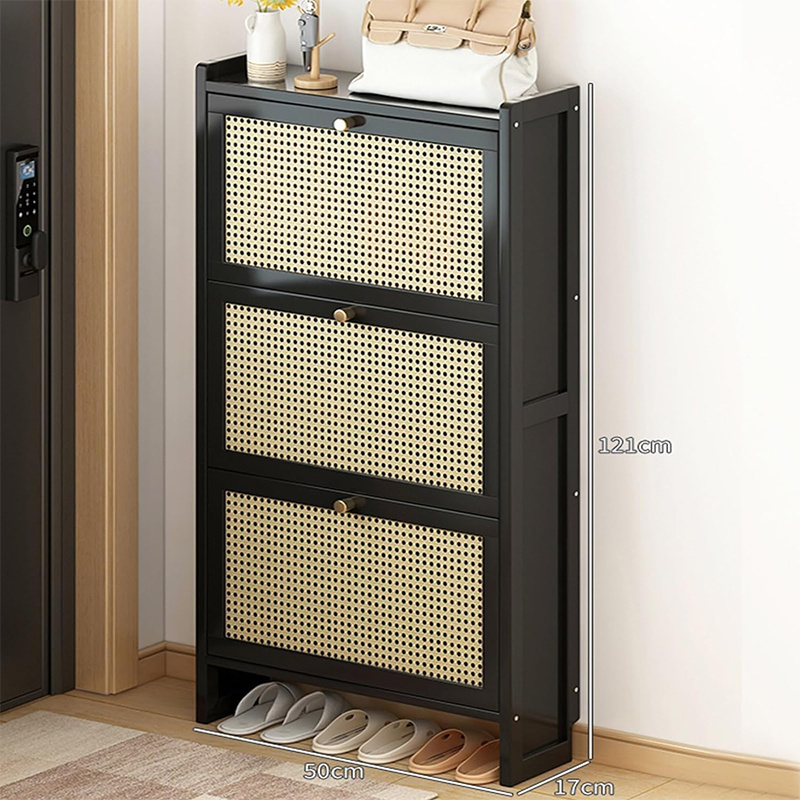 large-capacity ultra-thin shoe rack at home entrance modern entrance hall storage cabinet