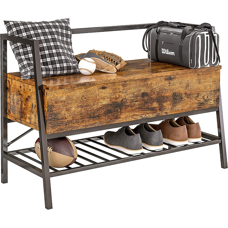 New Style Shoe Rack Bench with Storage Box Holds Up to 240 LB Shoe Cabinet for Entryway Bedroom Closet shoe rack bench