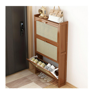 large-capacity ultra-thin shoe rack at home entrance modern entrance hall storage cabinet