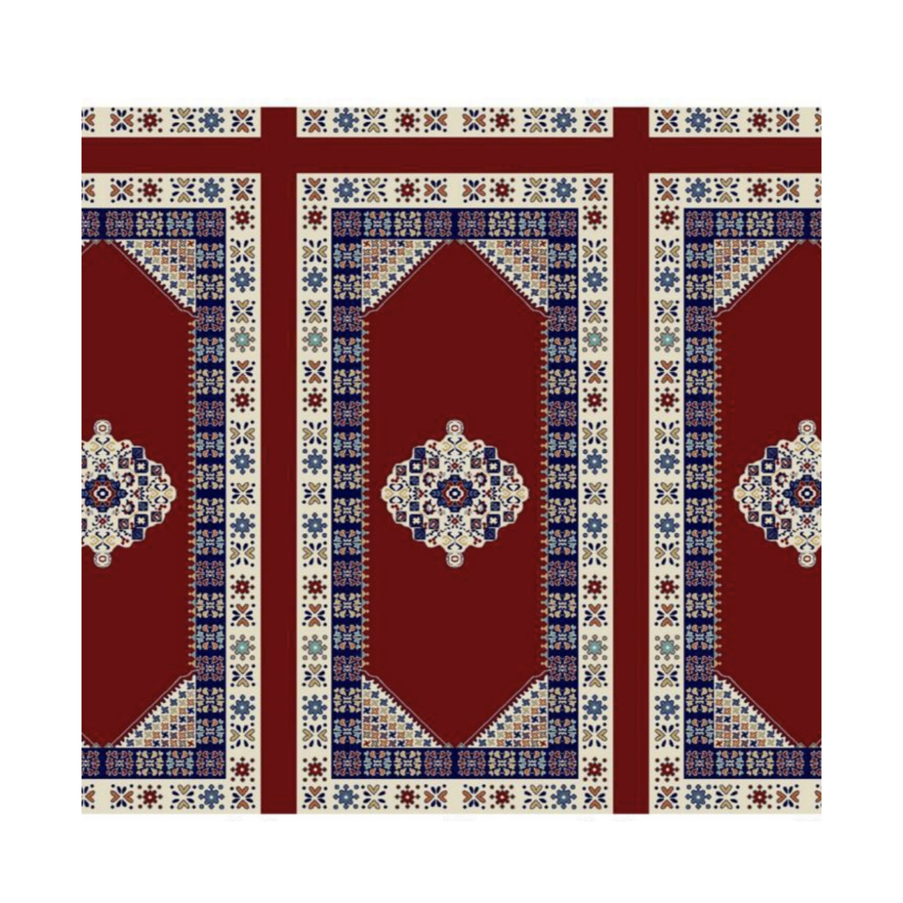 High quality Wilton prayer mat for Muslim worship mat hot sale soft non-slip customized Muslim Prayer Rug