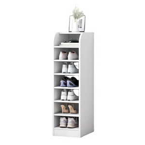 Shoe Rack Living Room Furniture, Rotating Wooden Multi Layered Space Saving Design for Family Home Furniture Packing Modern