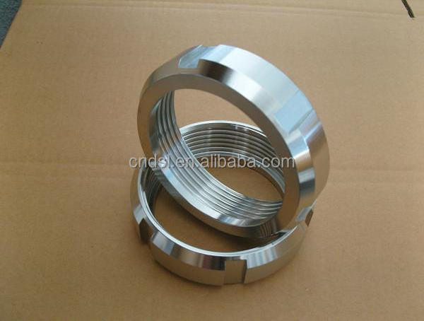 Sanitary stainless steel welding pipe union