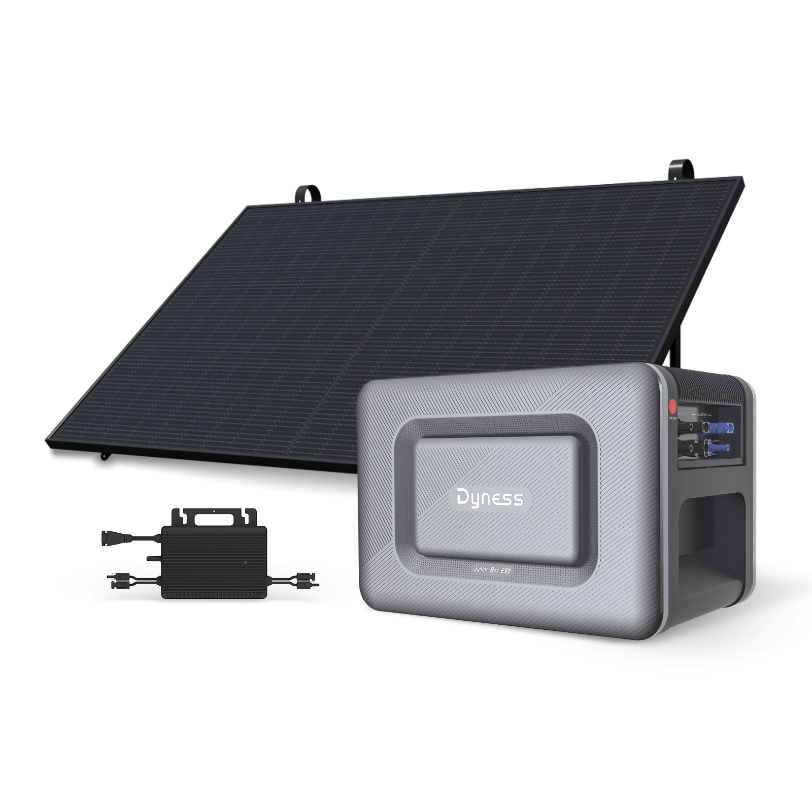 Dyness Plug and play balcony solar system storage kit with PV hub Solar Microinverter 1.6kwh lifepo4 battery 8000 cycle life