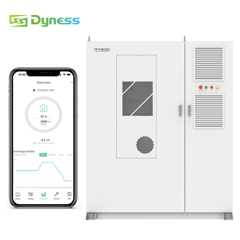 Dyness DH200F 200kwh 1mwh 2mwh BESS Container energy storage system all in one lifepo4 Energy storage battery