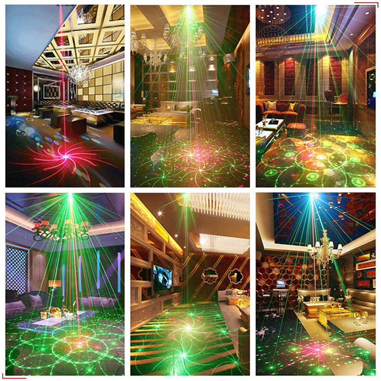 Best selling RGB Laser Projection Lamp Stage Lighting Show for Home Party KTV DJ LED Disco Light