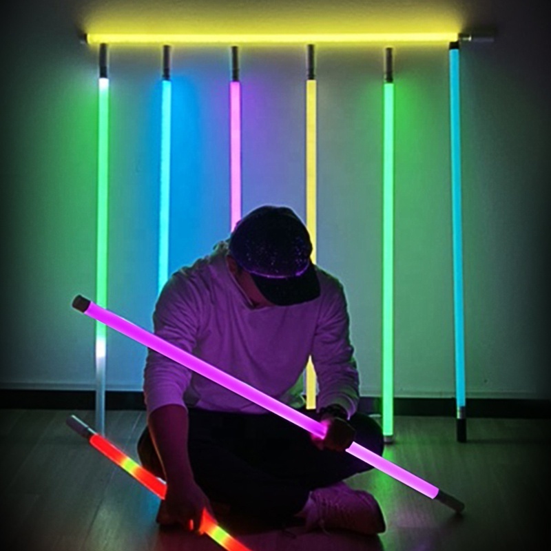 Best Selling TL-120 Portable Full Color 4ft 18w Neon Tube Lights Color Changing Tube Led Light Outdoor