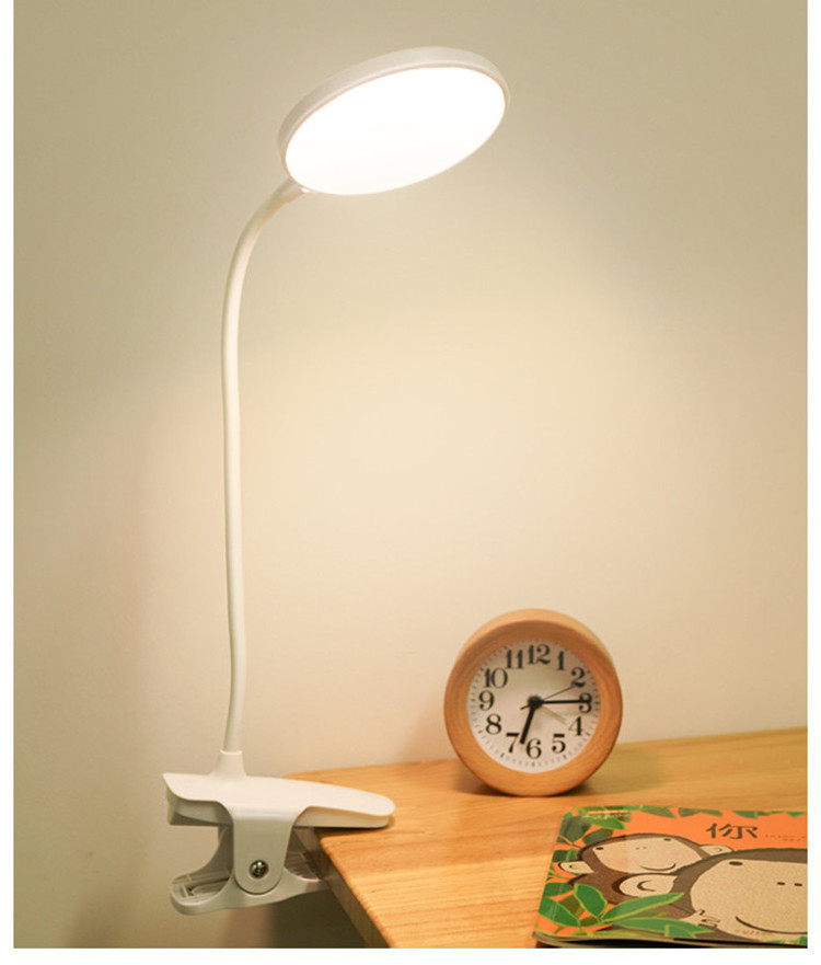 Eye protection led Clip USB charging desk lamp Touch switch to learn reading table lamp