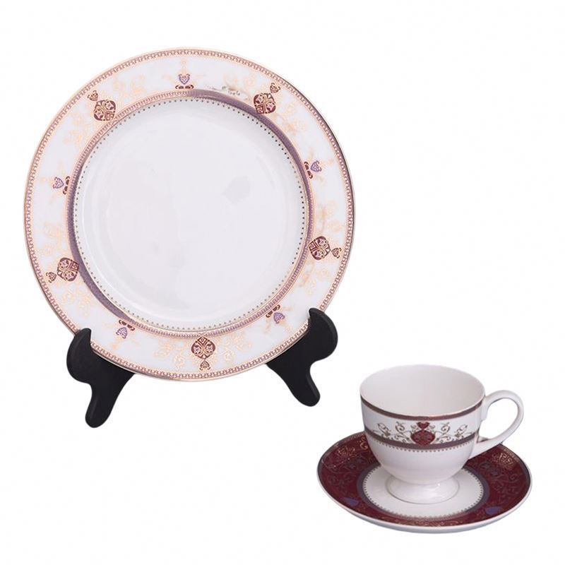 High Quality Porcelain Ceremony Ceramics Plates Dinnerware Dinner Set Tableware Crockery Dinner Sets