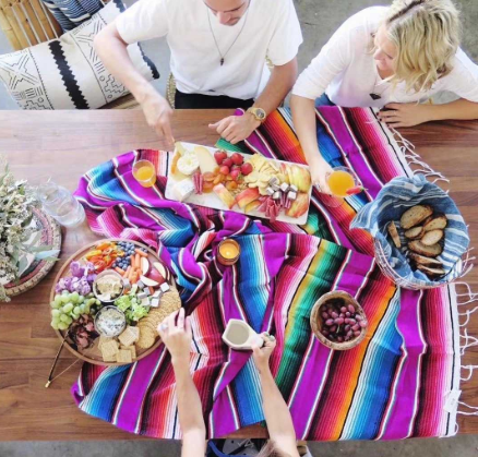 High Quality Different Size Quality Table Sea Beach Wholesale Cheap Mexican Wool Blankets