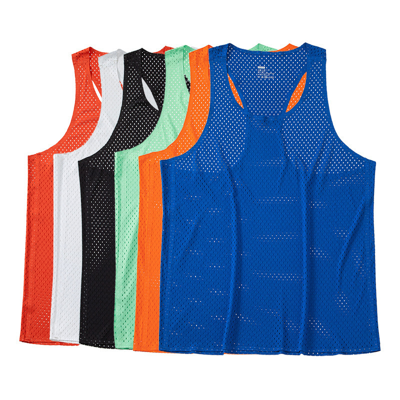 Marathon Running Quick Dry Tank Top Men's Athletic Track and Field Cross country Training Lightweight Wind Tunnel Tank Top Mesh