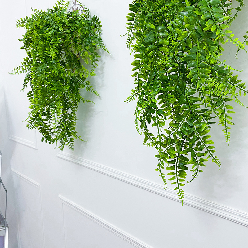 Artificial Hanging Plants, Home Decor Faux Vine for Bedroom & Garden Greenery Leaves Wall Decoration for Indoor & Outdoor