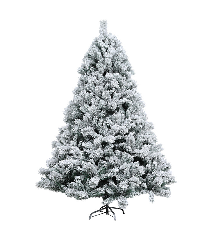 Duoyou factory high quality snow flocked customized christmas tree for holiday decoration