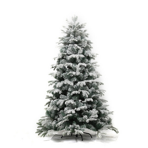 Duoyou Factory Custom Wholesale Home Indoor Decoration High Quality Artificial PVC Snow Flocked Christmas Tree