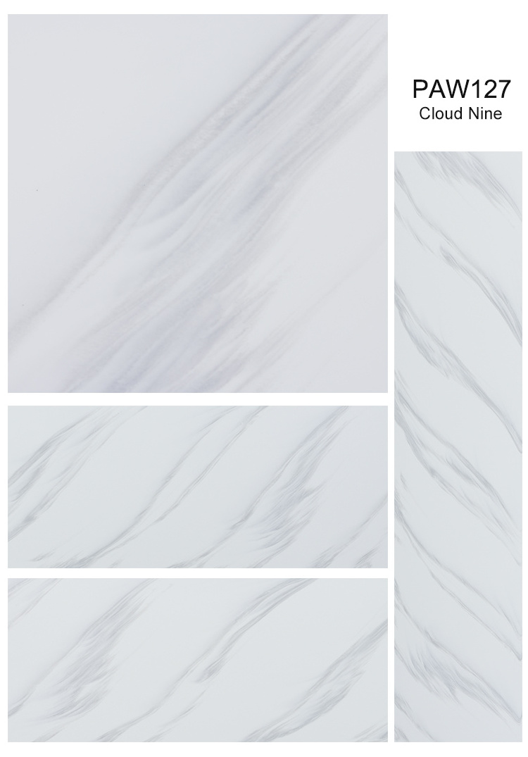 Cloud Nine 4mm/6mm/9mm/12mm/19mm/25mm multicolor pure acrylic solid surface sheets for shower panel / wall