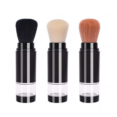 DX Factory Hot Sale Wholesale Refillable Body Powder Brush Makeup Brush Mineral Refillable Powder Travel Makeup Brush