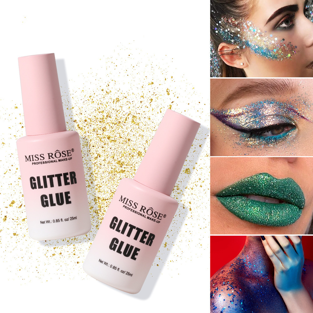 25ml Makeup Glitter Glue Waterproof Shimmer Eye Shadow Primer Body Sequin Base Glue For Eye Jewels Gems