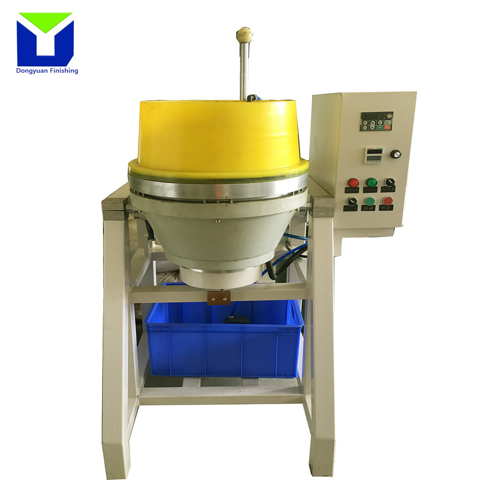 Zero gap Centrifugal disc finishing machine dry polishing machine for brass gold parts Otec style