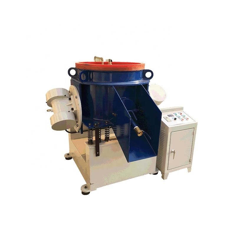 vibratory truck wheel rim polish refurbish ceramic polishing machine