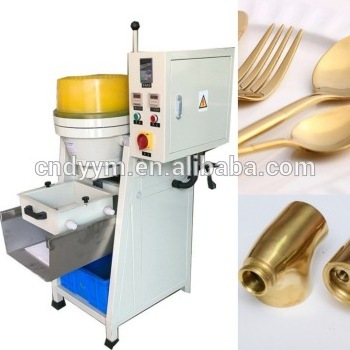 Zero gap Centrifugal disc finishing machine dry polishing machine for brass gold parts Otec style