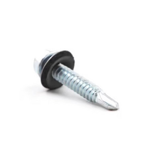 Dingzhou Metal Galvanized Stainless Steel Hex Rubber Washer Head Self Drilling Screw Roofing Screws