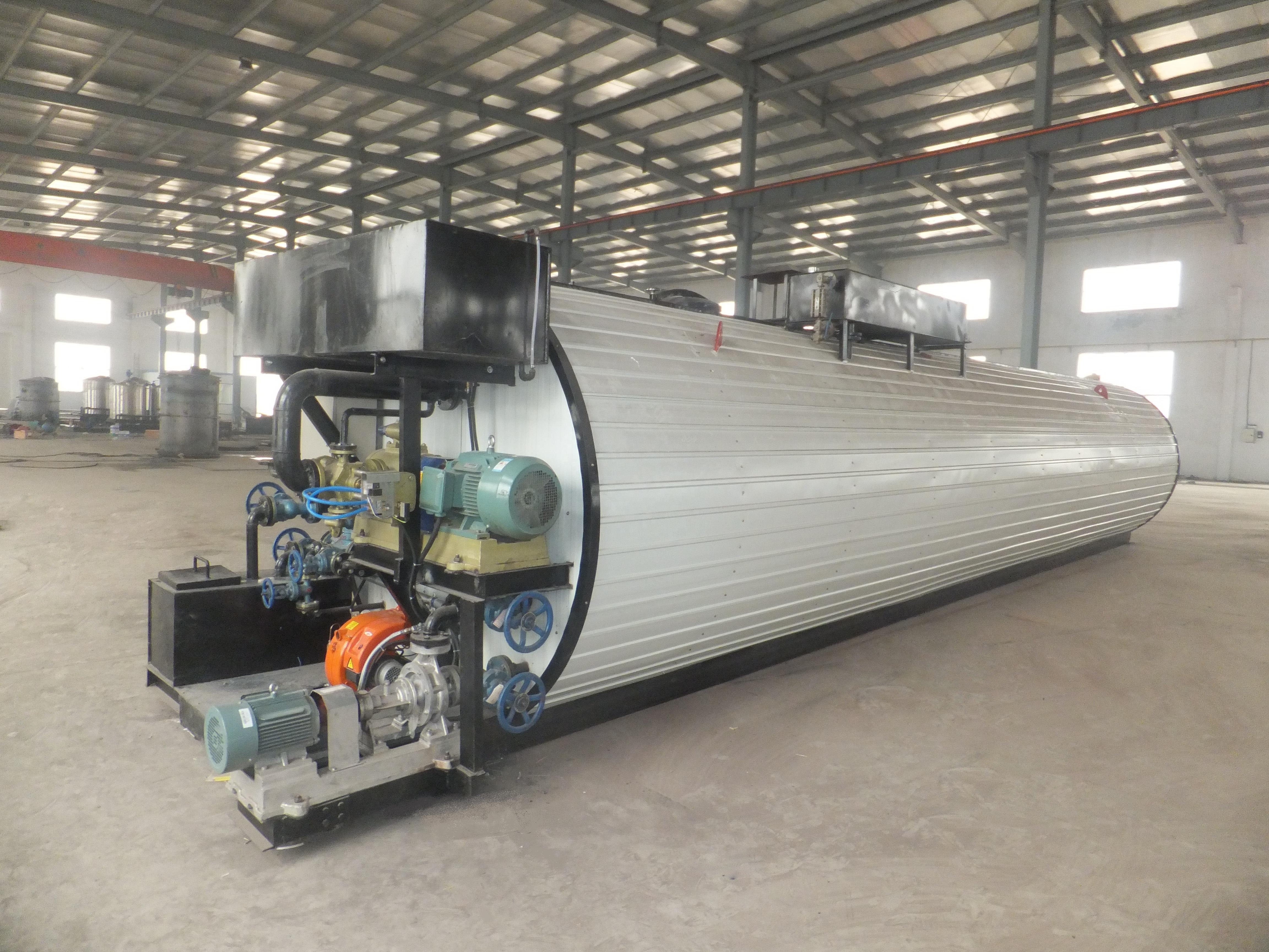 Automatic And Manual Dual Control Oil Fired Heats Asphalt Tank For Asphalt Processing Storage Bitumen Heating Tank