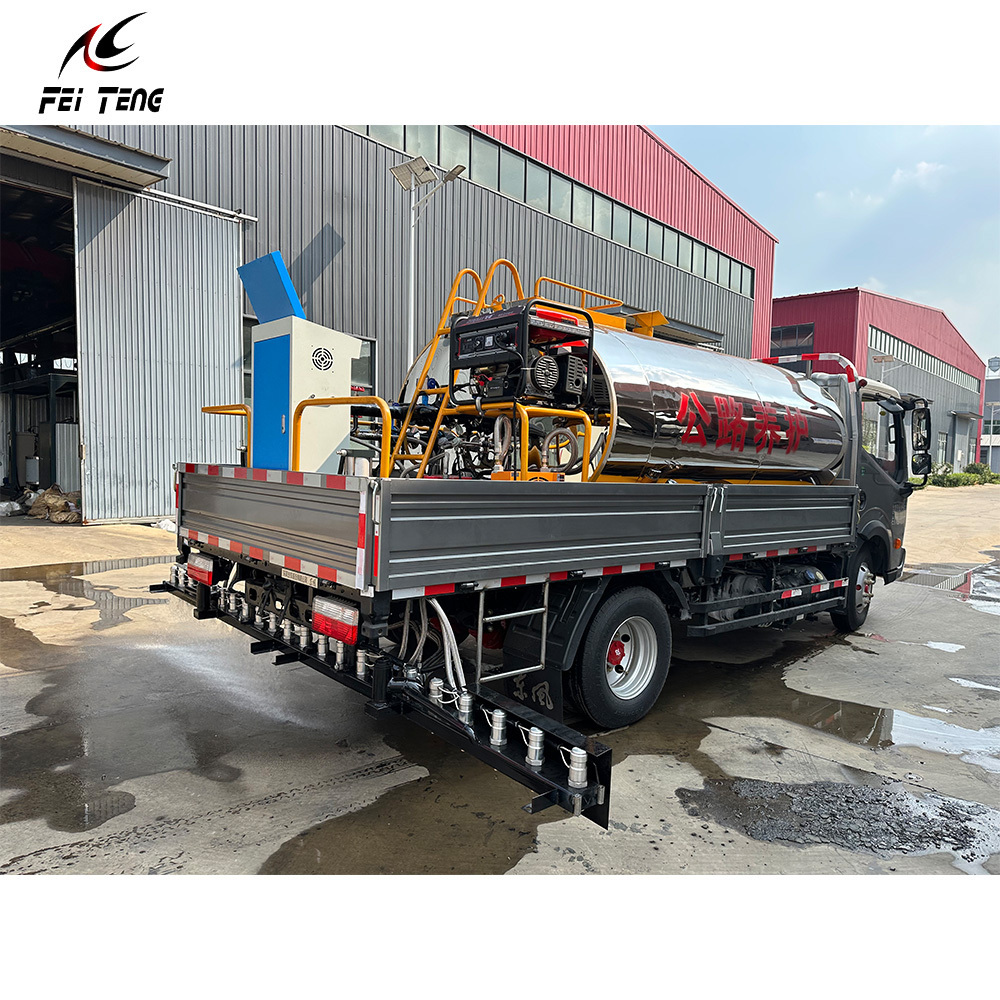 Fully Automatic Asphalt Spraying Machine asphalt spreader truck