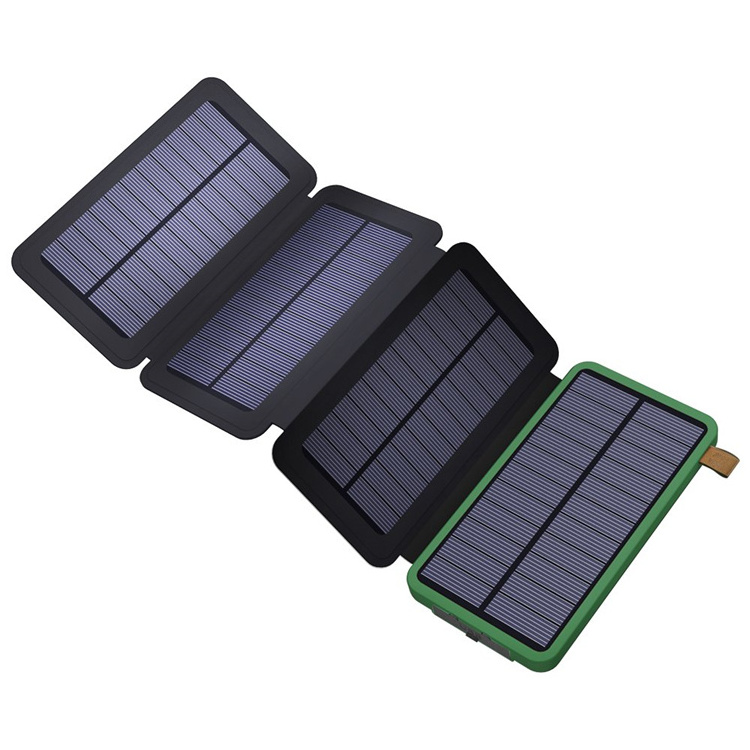 Waterproof Outdoor Portable Foldable USB Charging Solar Panels 16000mAh Power Bank Battery Power Station For Phone On Airplane