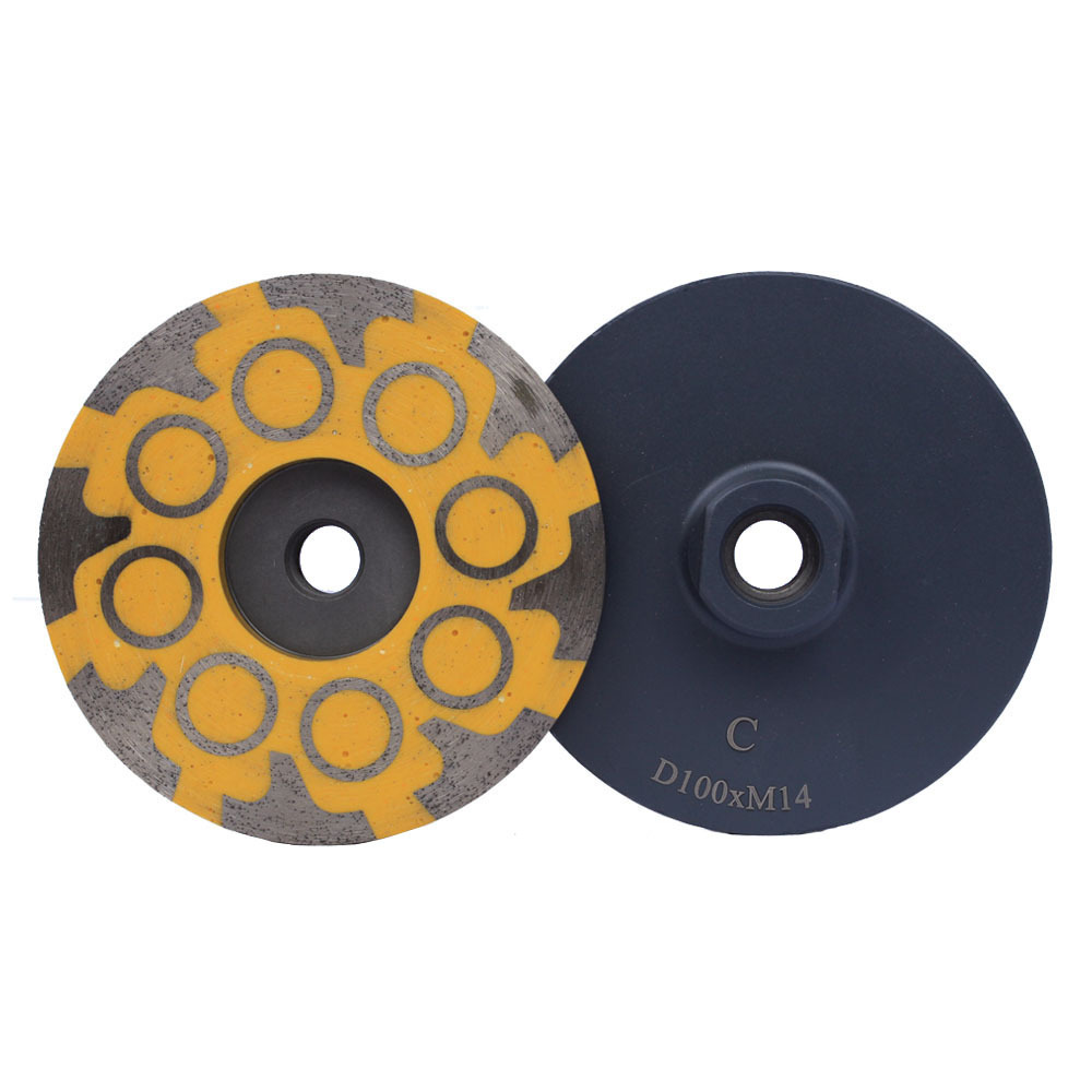 Resin Filled Diamond Grinding Wheel M14 or 5/8''-11 Thread diamond cup wheels grinding tools for polishing for Granite Marble