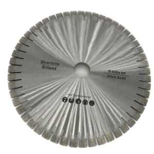 400mm  Edge Cutting Bridge Saw Blade Diamond segment  for Cutting Granite Quartz and Quartz Cutting Disc