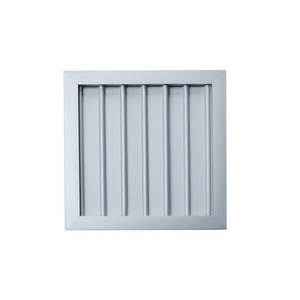 Aluminum gravity hvac closing louvers