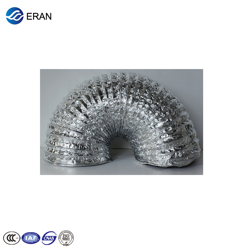 HVAC aluminum foil flexible spiral duct with best price