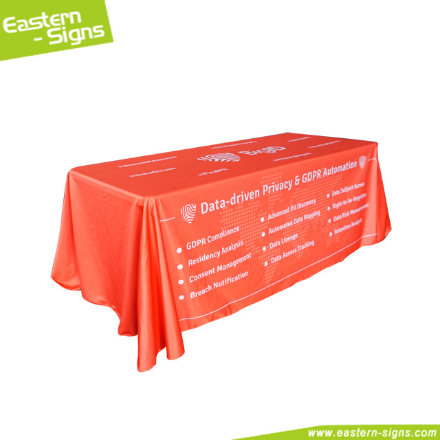 sequence fire retardant water proof fabric table cloth