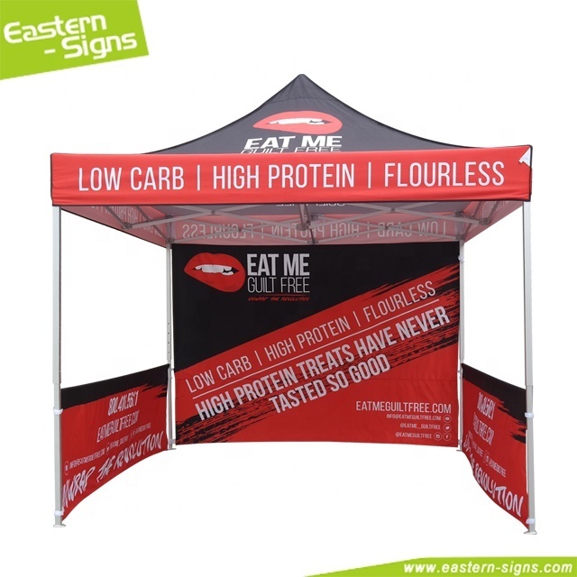 UV-resistant 10x15 advertising 600d oxford fabric hexagonal aluminum canopy for trade show