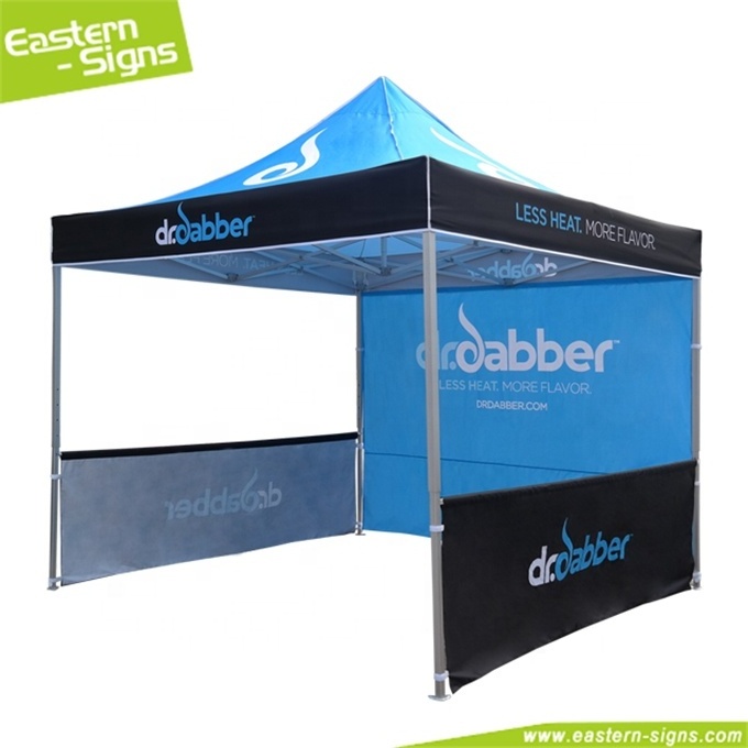 UV-resistant aluminum fabric 10 x 10 trade show fair gazebo custom canopy tent