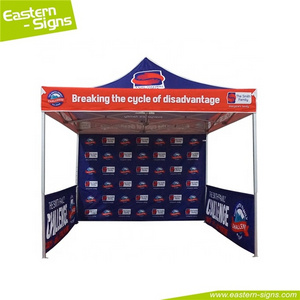 UV-resistant aluminum fabric 10 x 10 trade show fair gazebo custom canopy tent