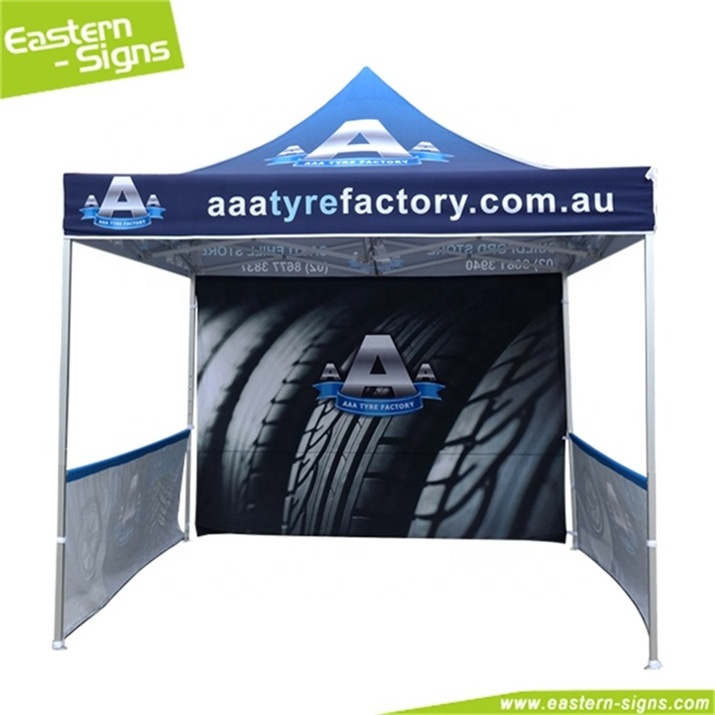 Waterproof 600D oxford fabric collapsible 10x10 trade show canopy pop up vendor tent for fair