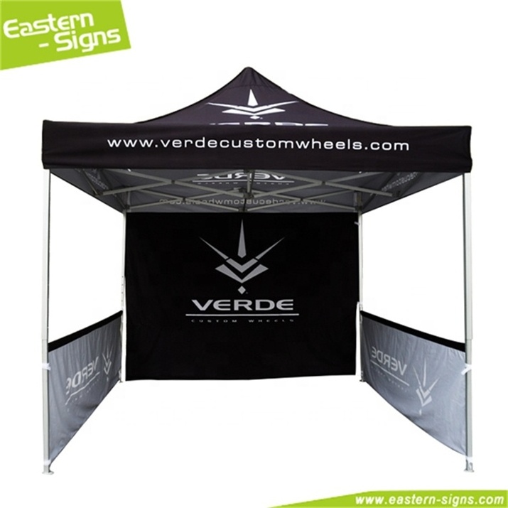 Waterproof 600D oxford fabric collapsible 10x10 trade show canopy pop up vendor tent for fair