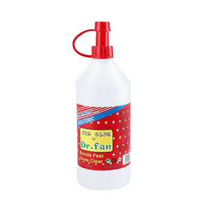 DR.FAN CLEAR GLUE 500 ML Kids Safety Non Toxic Liquid PVA Washable White Craft Glue for Office and School  DIY OEM CRYSTAL GLUE