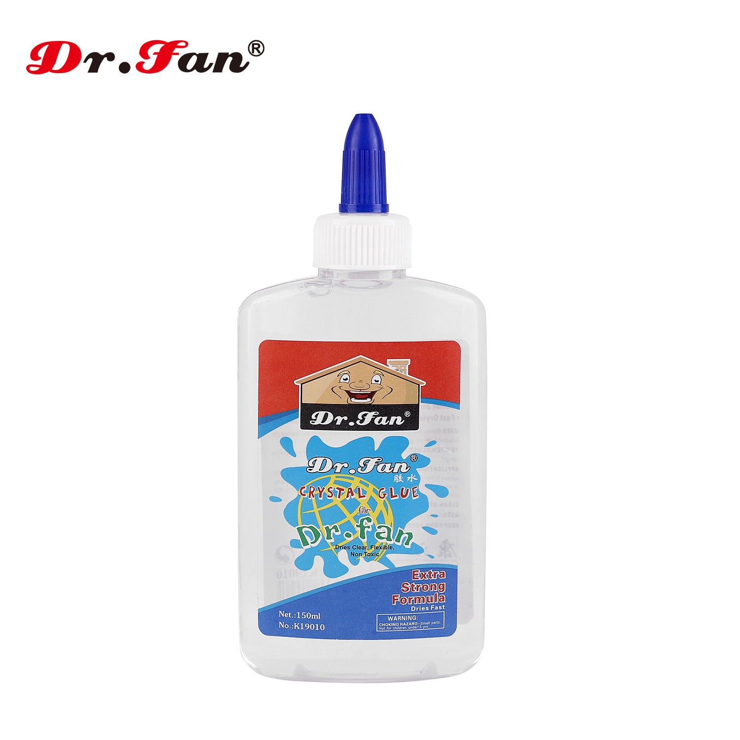 New Arrival Factory sale 250ml PVA liquid clear Glue for making slime