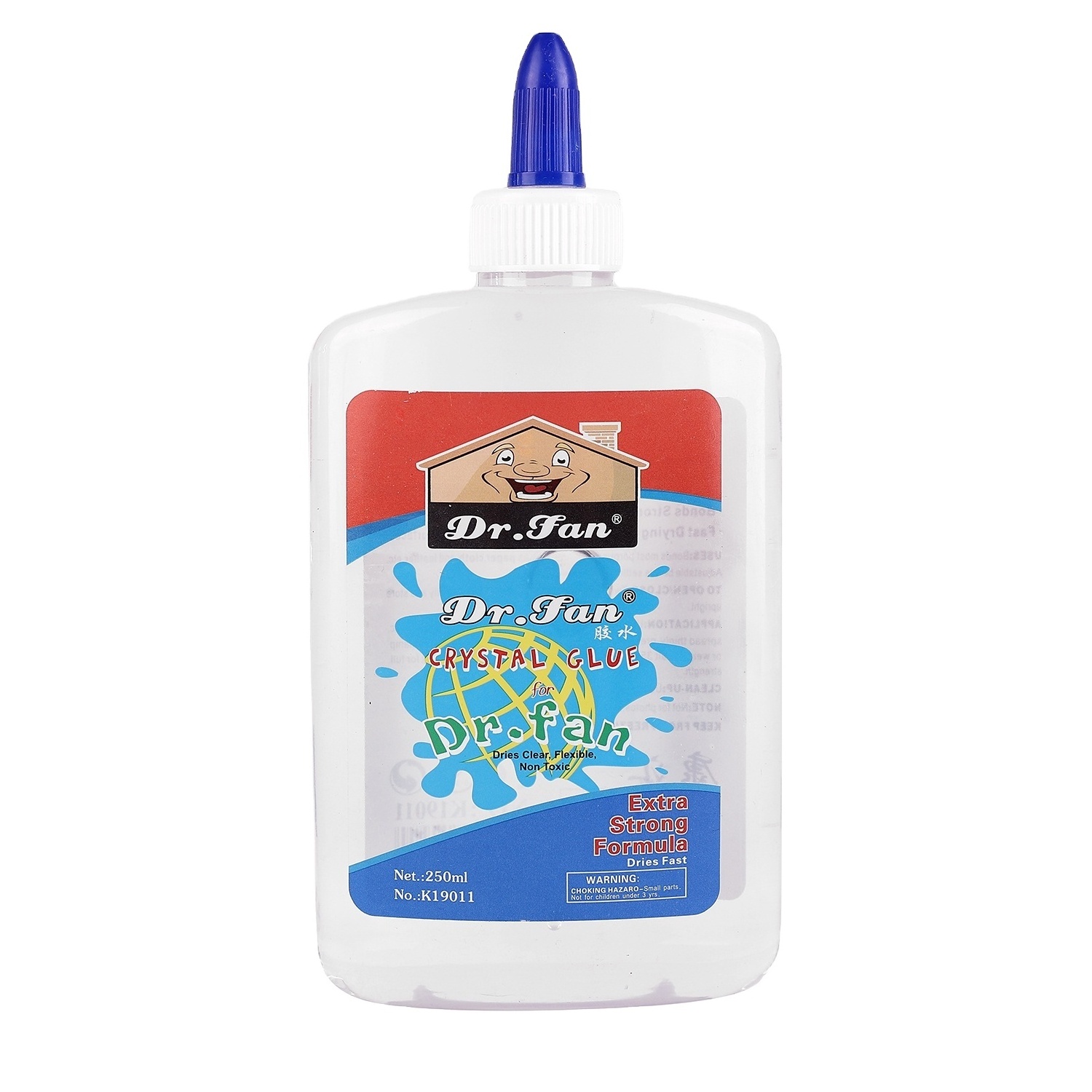 New Arrival Factory sale 250ml PVA liquid clear Glue for making slime