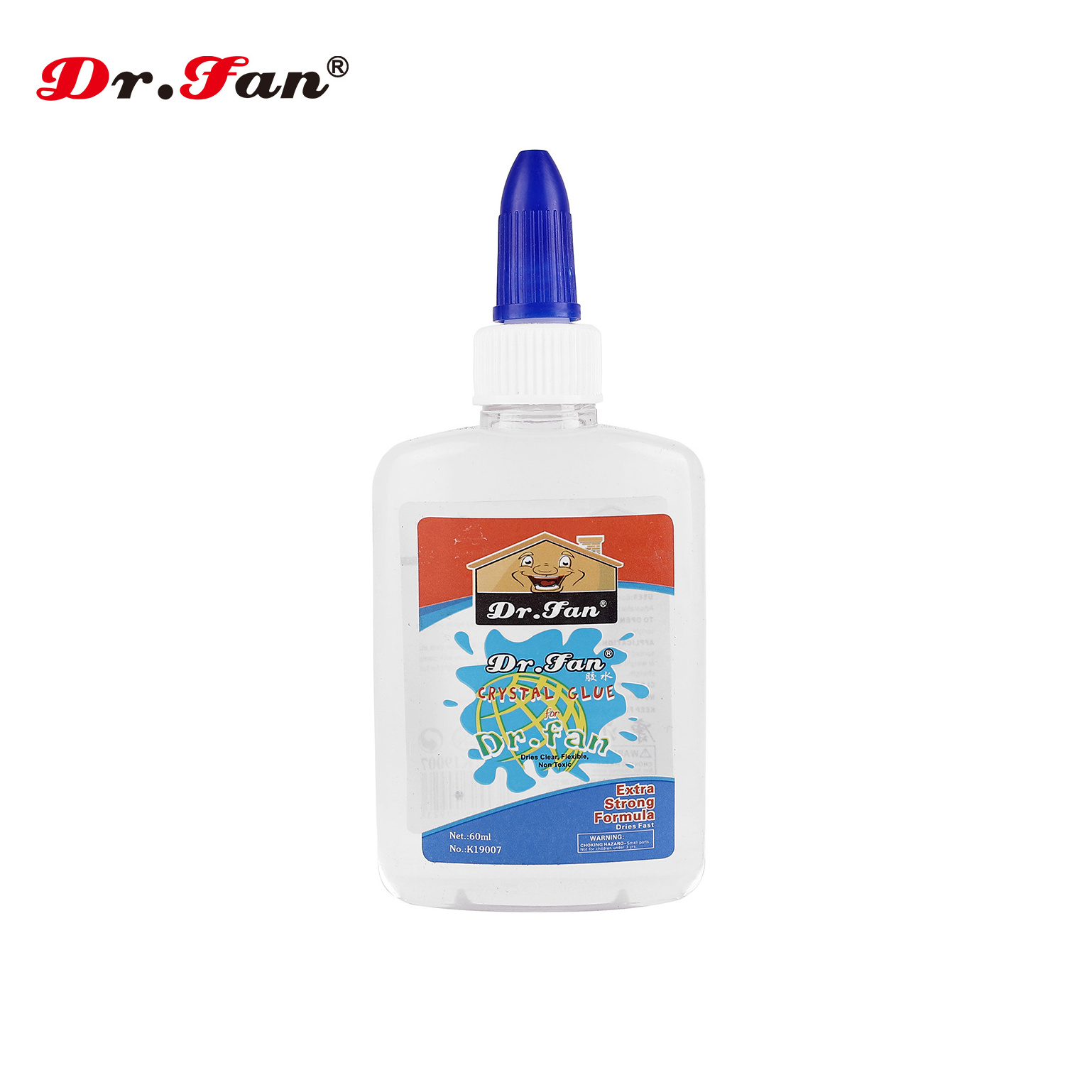 New Arrival Factory sale 250ml PVA liquid clear Glue for making slime