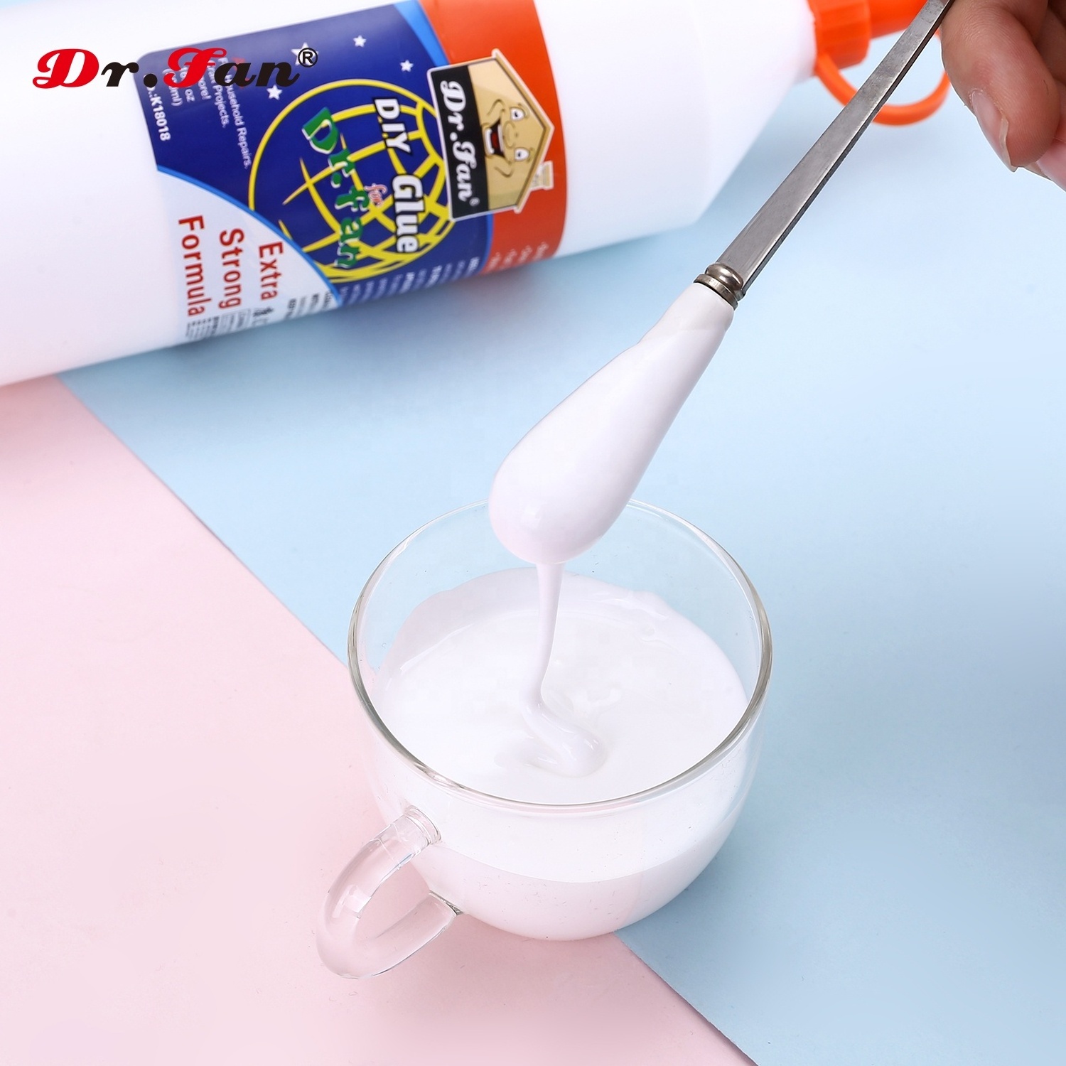 Whosale 225ML High Quality Paper Craft White Glues for Kids DIY slime clay set kit