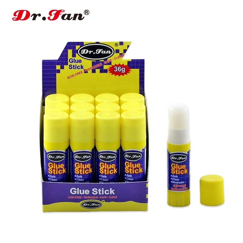 Clean Hot Glue  Stick 8g Transparent Students DIY Kids Wholesale  School office  for paper pvp material long shelf life