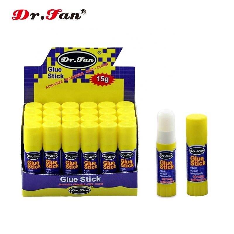 Clean Hot Glue  Stick 8g Transparent Students DIY Kids Wholesale  School office  for paper pvp material long shelf life