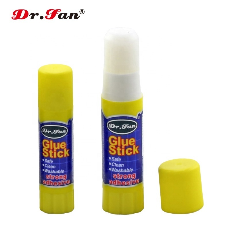 Clean Hot Glue  Stick 8g Transparent Students DIY Kids Wholesale  School office  for paper pvp material long shelf life