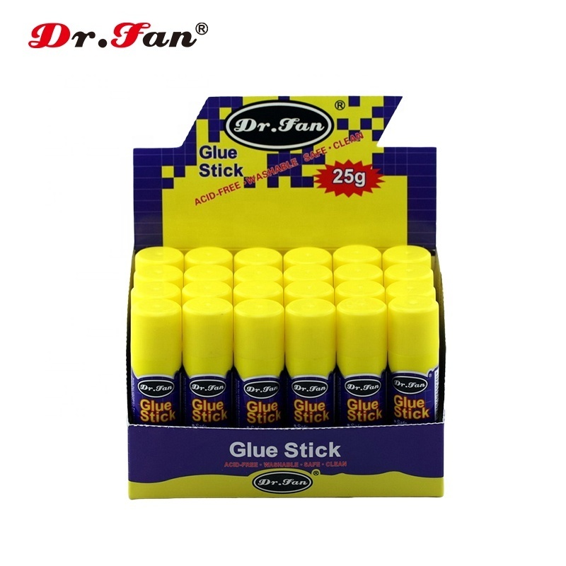 DR.FAN  Glue Stick 35g Transparent Students DIY Kids Wholesale School office for paper pvp material long shelf life factory