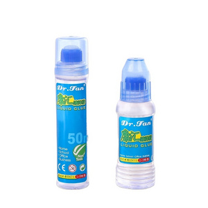 50ml  office pva glue non toixc washable bonds paper  liquid base water strong adhesive acid free stationery clear glue