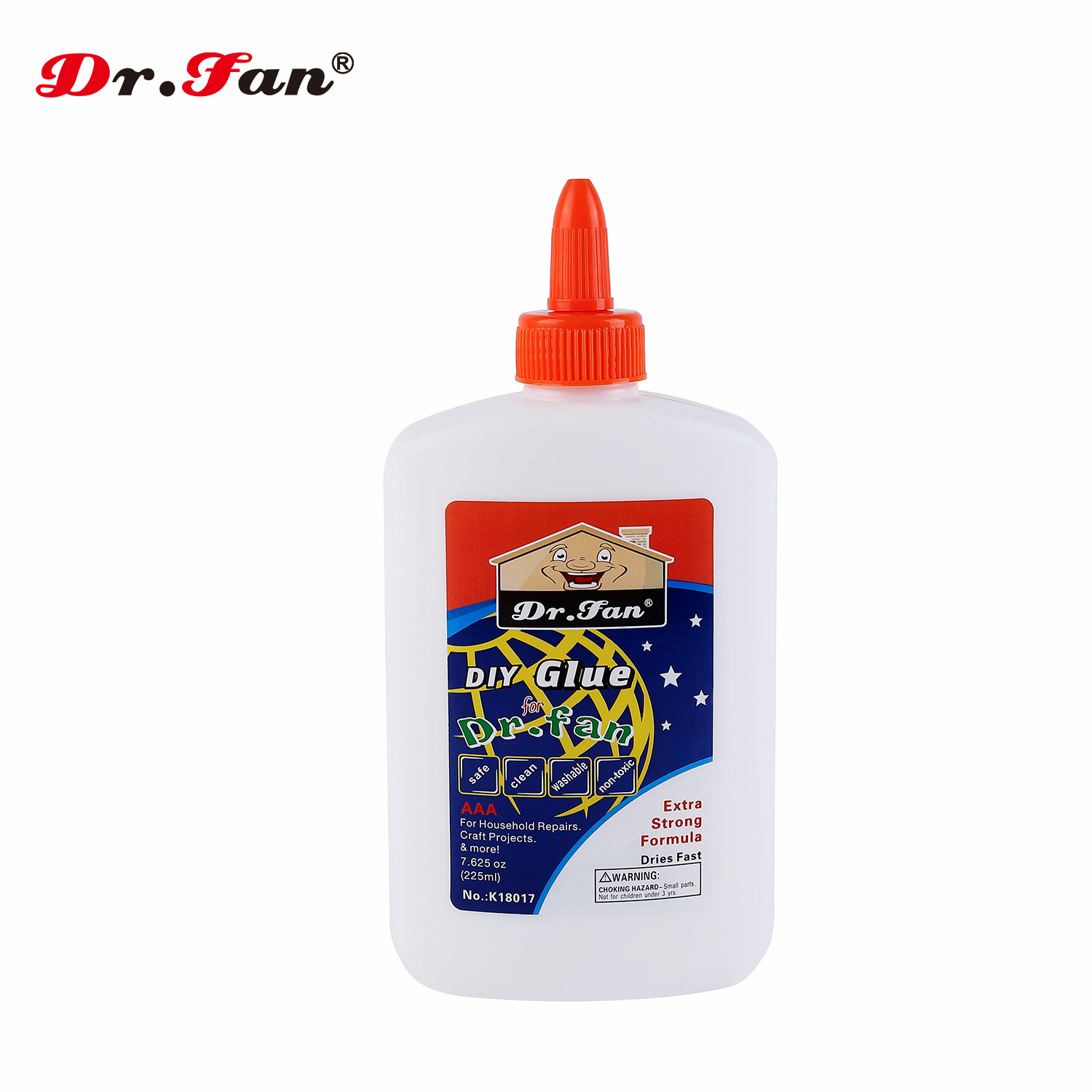 Dr.fan craft school pen PVA glue liquid white glue for slime machine claring clay gallon