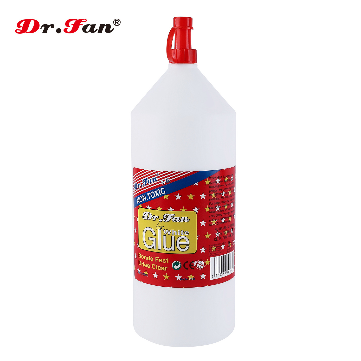 Dr.fan 500ml liquid white glue for cleaning kit unicorn slime glue activator pants herb tea