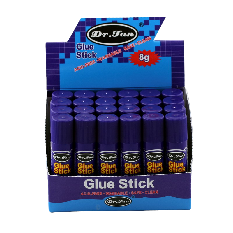 New arrivals 8g Disappearing glue stick for paper cardboard wood and leather in school and office